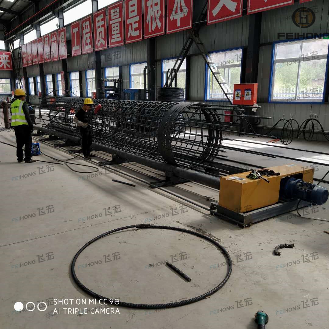 鋼筋繞筋機(jī)進(jìn)駐中鐵十五局集團(tuán)有限公司公路項(xiàng)目